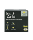 Iris + Arlo - Non-Applicator Tampons, super - 100% Organic Cotton