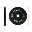 HAJEX Olympic Bumper Weight Plates - 10, 15, 25, 35, 45, 55 LB