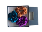 Silk Hair Scrunchie Copper