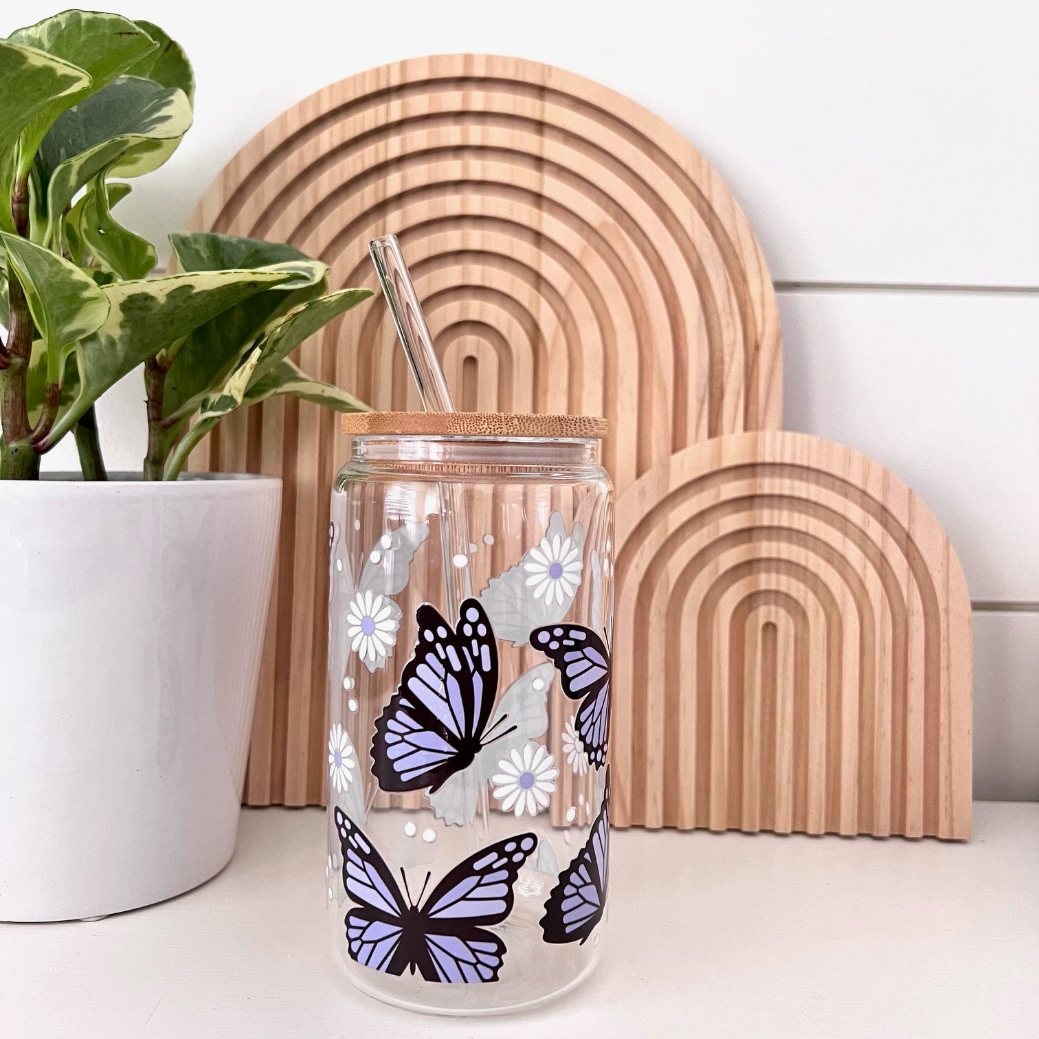 Verre à papillon
