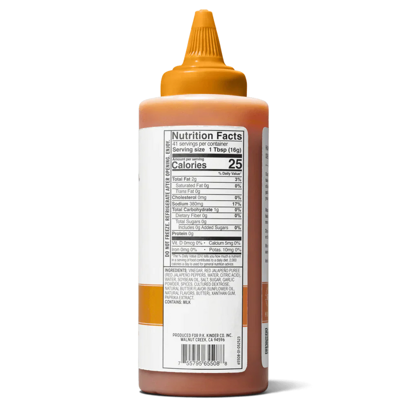 Kinder's Buttery Buffalo Wing Sauce