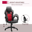 Foster Gaming-Office Chair-Red/Black