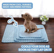 Pet Ice Silk Cooling Mat for Dogs & Cats – Breathable, Anti-Slip Summer Pad
