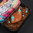 Cigar Humidor Clay Leaf-shaped Humidifying Cigar Moisturizing Tablet