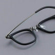 Pure Titanium Vintage Rectangle Crystal Transparent Myopia Glasses Reading  Unisex Spectacle Frame Designer Eyeglasses GMS806 Eyewear