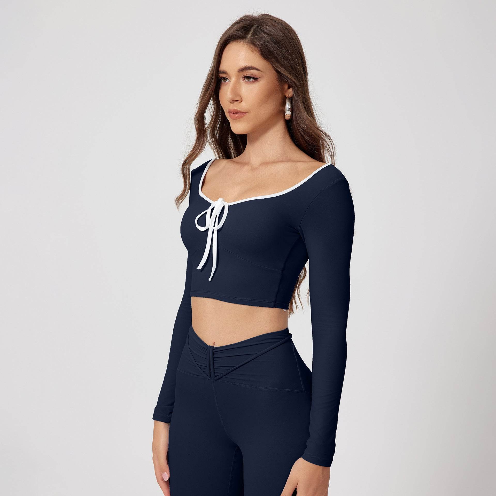Quick-dry Training Running Sports Fitness Gym Crop Workout top for women