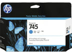 HP 745 (F9J97A) 130mL Cyan Original Ink Cartridge
