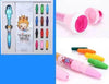 12 Color Bubble Crayon Painting Graffiti Seal for Children