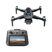 Brushless RC Quadcopter Drone with Obstacle Avoidance and 5.6-Inch Screen Remote