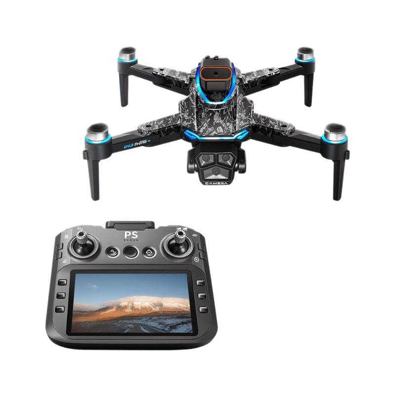 Brushless RC Quadcopter Drone with Obstacle Avoidance and 5.6-Inch Screen Remote