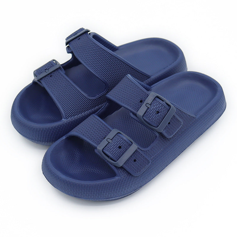 Women's Thick-Sole EVA Sandals & Slippers – Massage, Breathable, Indoor/Outdoor (Sizes 35–45)