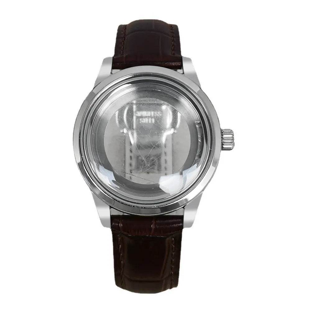Watch Case 39mm Leather Watch Strap