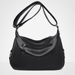 Women's Multi-Pocket PU Leather Shoulder Bag – Large Capacity Crossbody Hobo