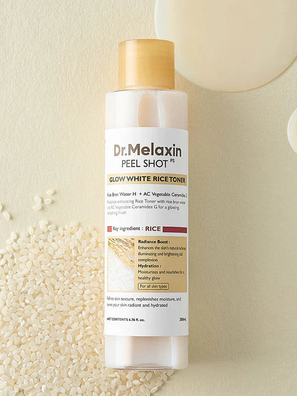 Dr.Melaxin Peel Shot Glow White Rice Toner 200ml