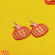 Halloween Day Ornament Colorful Ghost Eyes Funny Acrylic Earrings For Women
