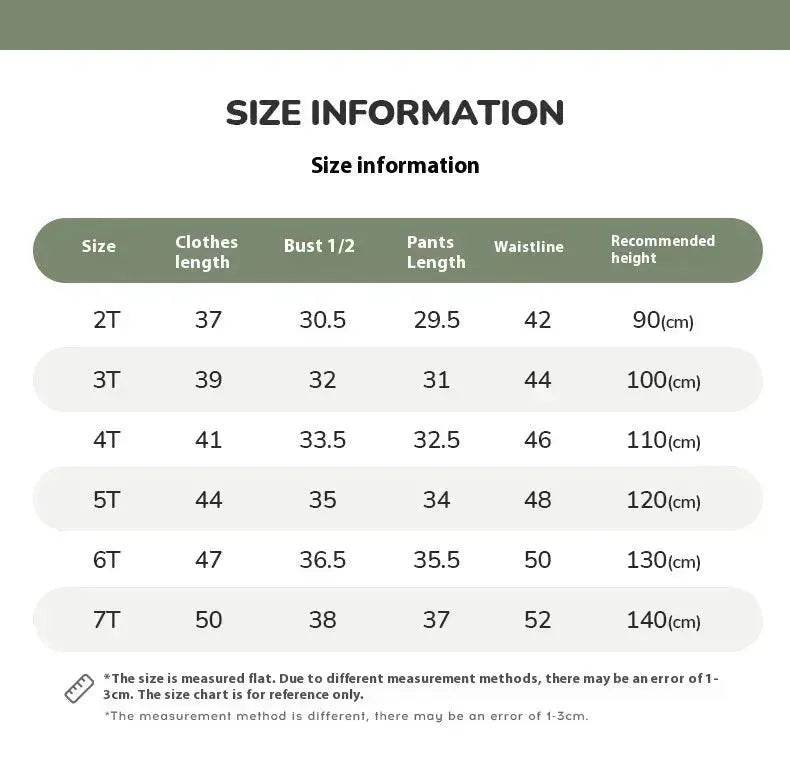 Boys' Short-sleeved Cartoon Cute Short Sleeve Shorts Two-piece  for boys
