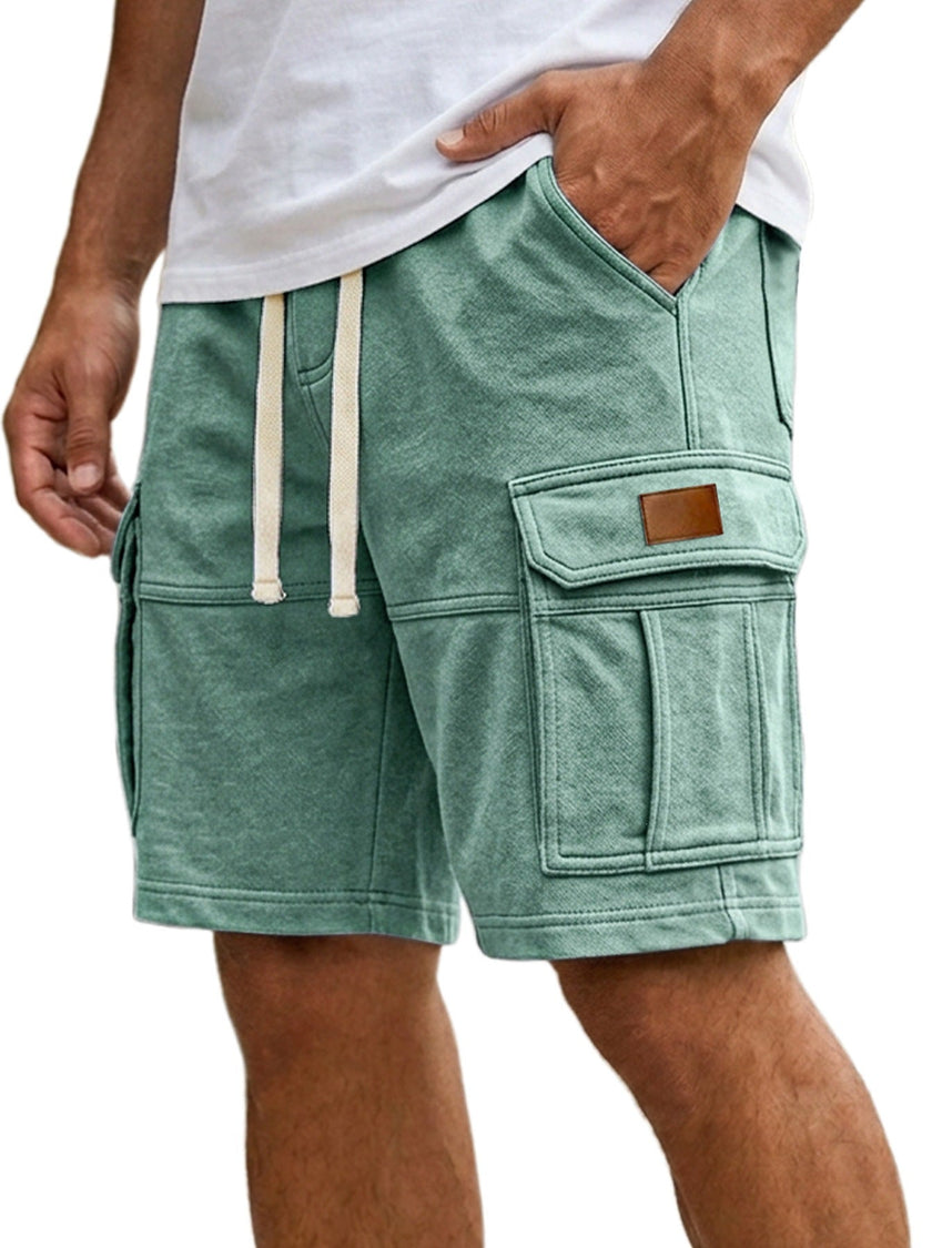 Men's Cargo Shorts with Pockets – Casual Summer Vacation Shorts