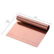 Stainless Steel Scraping Panel With Scale Baking Tool Dough Cutting Board Scraping Powder Board Tagliolini Cutter