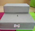 Foldable Pet Stairs – 2-Step Foam Dog & Cat Steps (Small & Large, Multiple Colours)