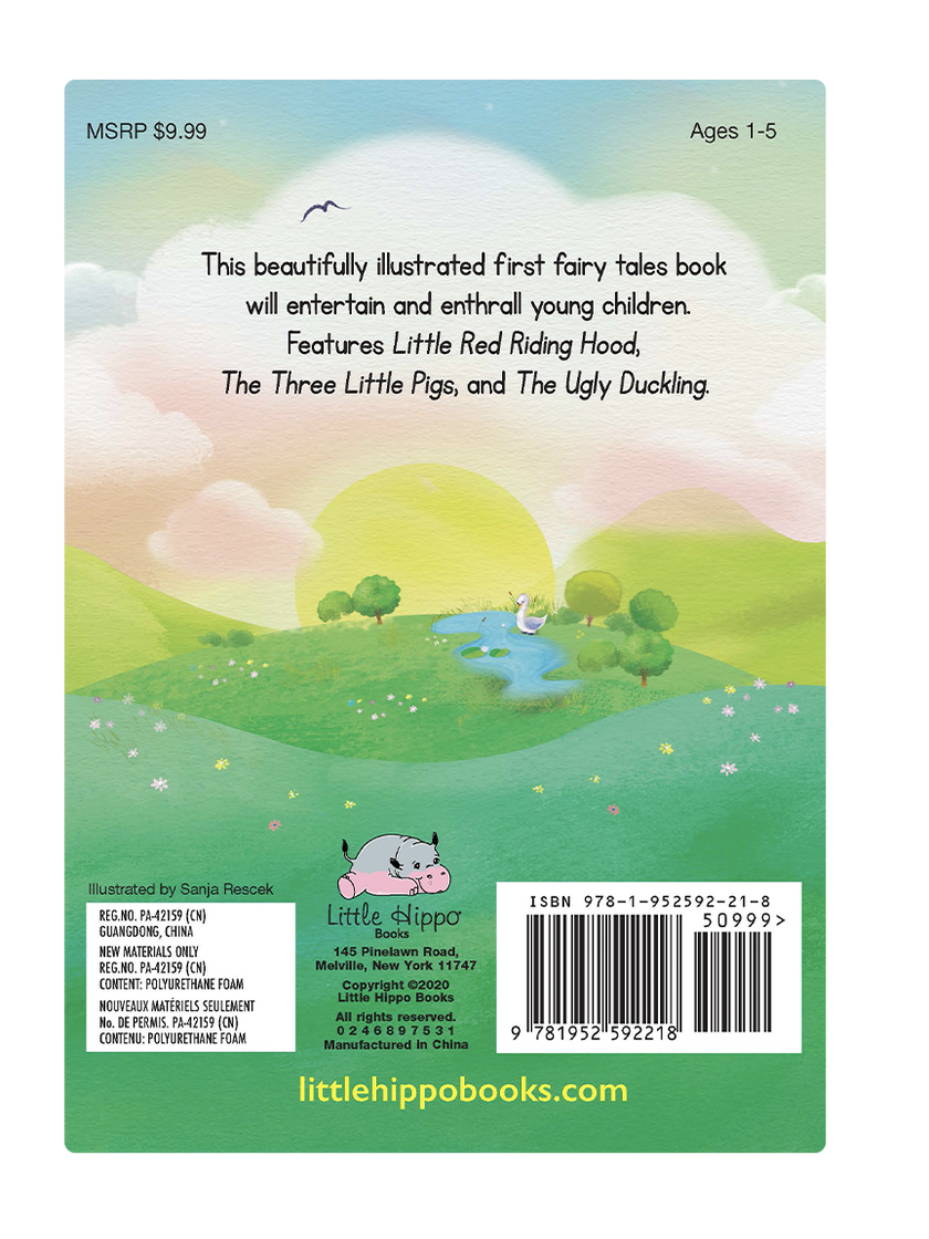 Little Hippo Books - My First Book of Fairy Tales- Children's Padded Board Book