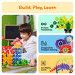 PicassoTiles - PicassoTiles 600pc Building Interlocking Chips