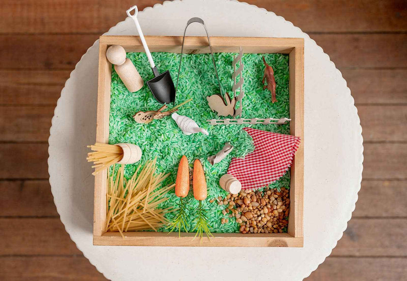 monkey bandit kids - Farm Sensory Kit in A Bag – Just Dump & Play - Made in Canada