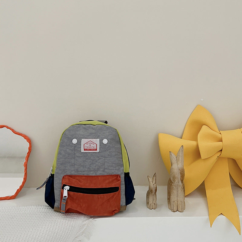 Children's Lightweight Canvas Backpack for Kids – Boys & Girls Spine Protection (Small & Large)