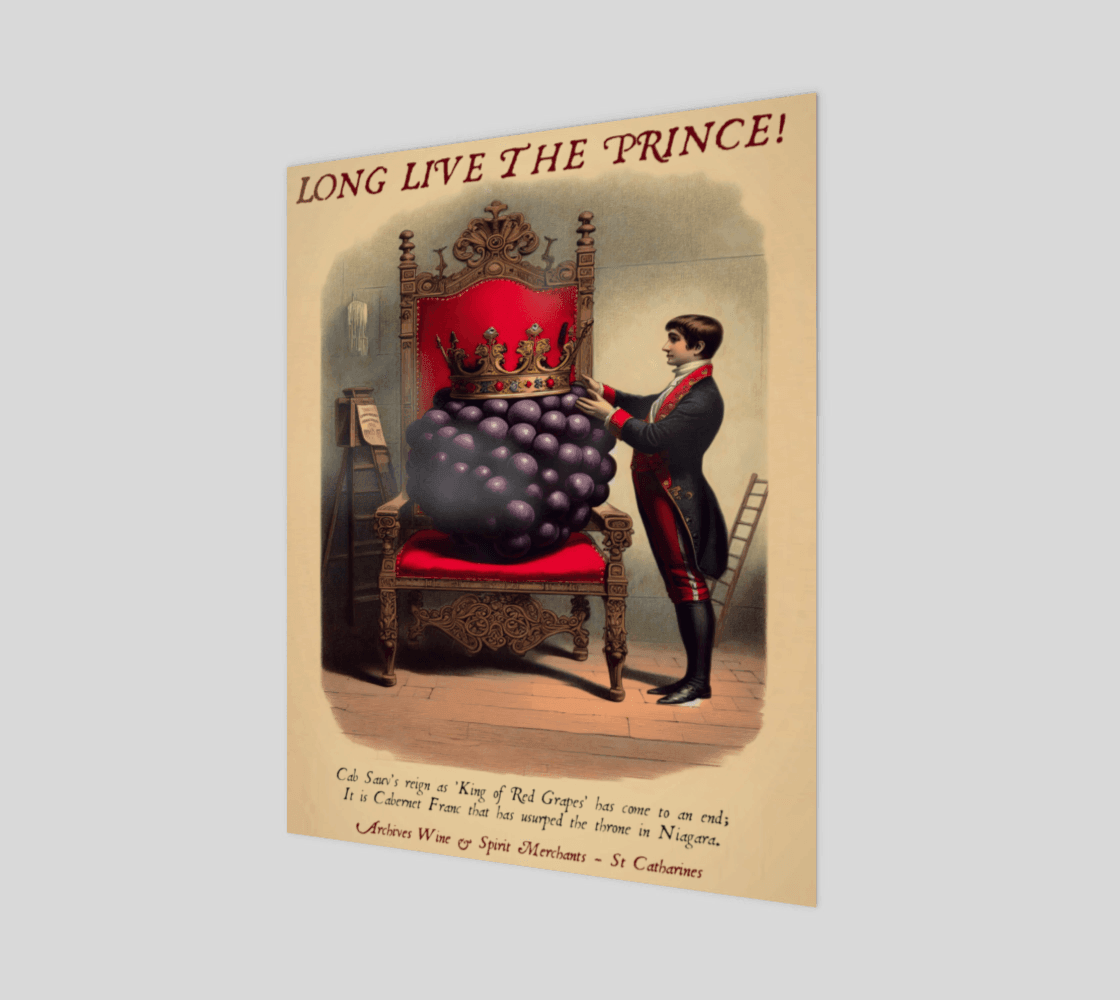 Cab Franc the Prince poster