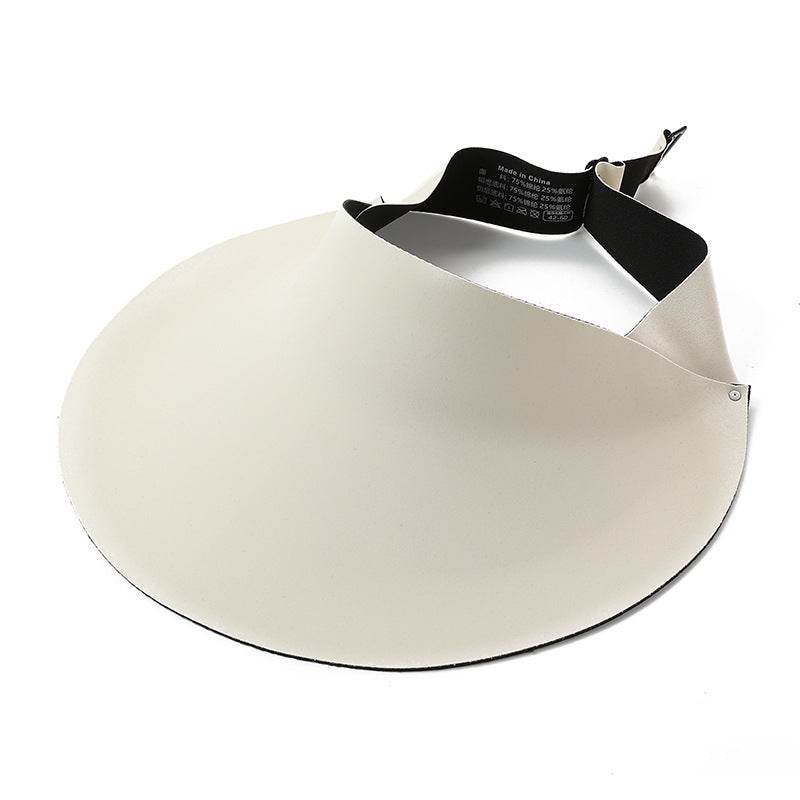 Seamless Integrated Air Top UV Protection Hat Women Summer Sun Visor Hat