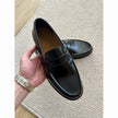 Men's British-Style Slip-On Leather Loafers – Height-Increasing Option, Sizes 38–46
