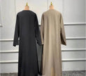 Arab3 piece set ArabDubai Abaya dress with Turban Embellished Abaya
