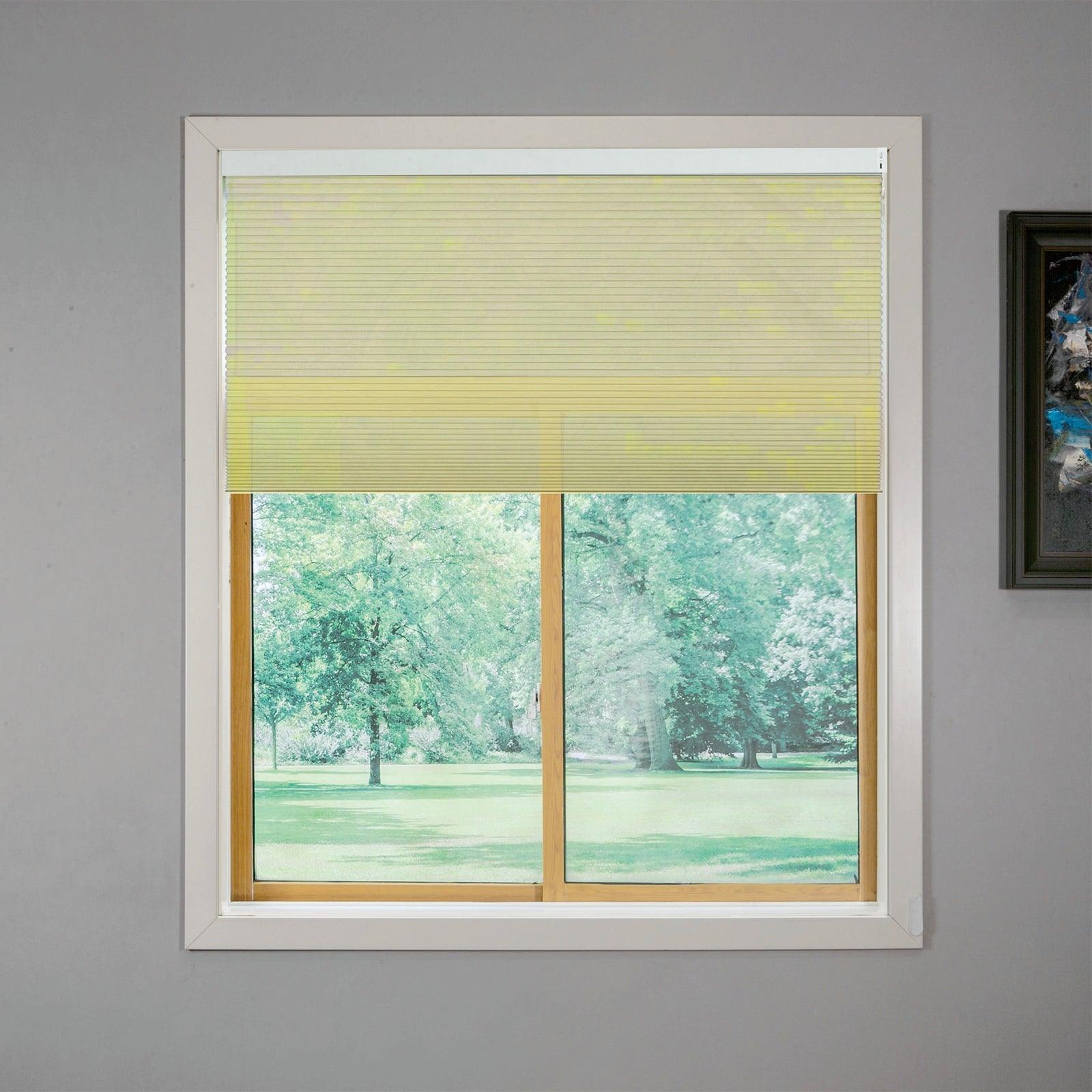 Equipped With A 15 Channel Remote Control And Solar Charging Panel, Electric Fully Blackout Honeycomb Curtain, Intelligent Silent Remote Control Curtain Detachable Lithium Battery