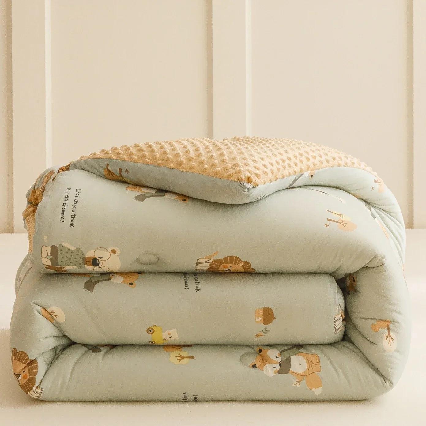 Beanie Velvet Quilt Soybean Fiber Duvet Insert Autumn And Winter