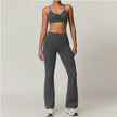 2pcs Yoga Outfit set Sport Fitness Workout Gym wear for women