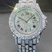Men's Quartz Watch Full Diamond High End