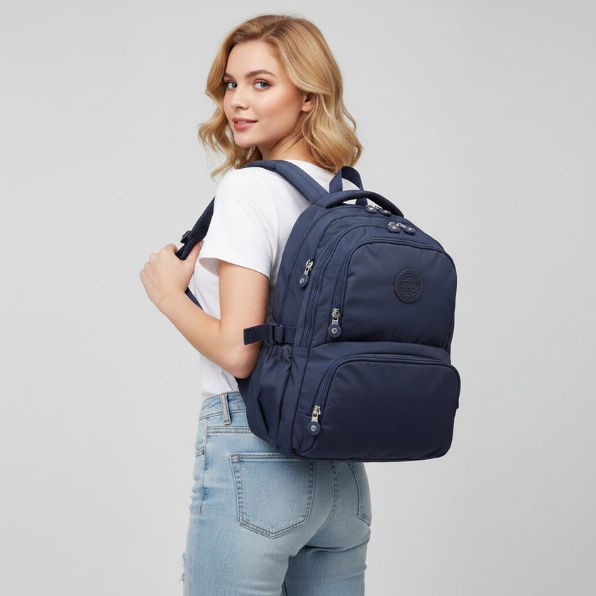 Lightweight Nylon Travel Backpack – 9 Colours, 3 Sizes (20–35L)