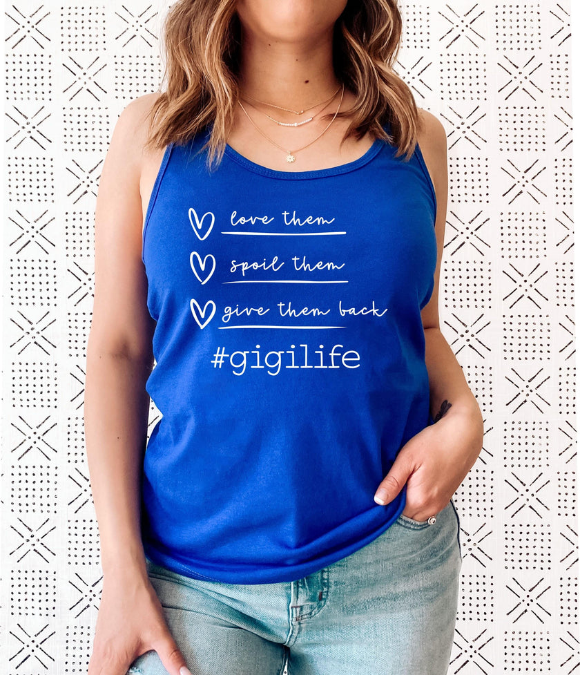 Gigi Life Racerback Tank Top