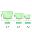 Silicone Food Storage Bag reusable freezer bags
