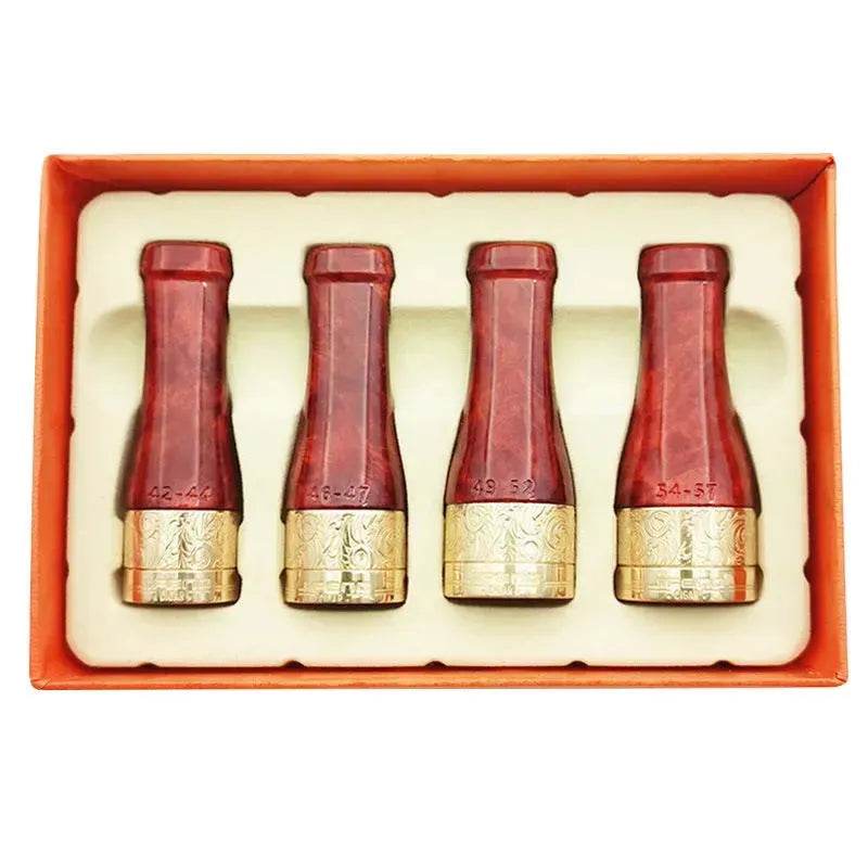 Portable 4pcs Cigar Holder Filter