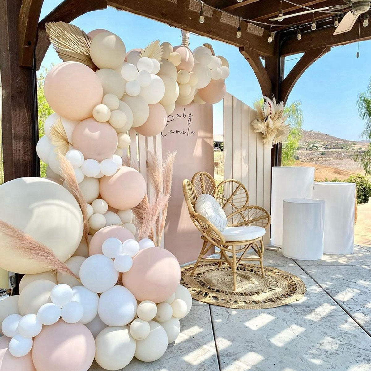 97-Piece Balloon Garland Arch Kit – Wedding & Birthday Party Decoration