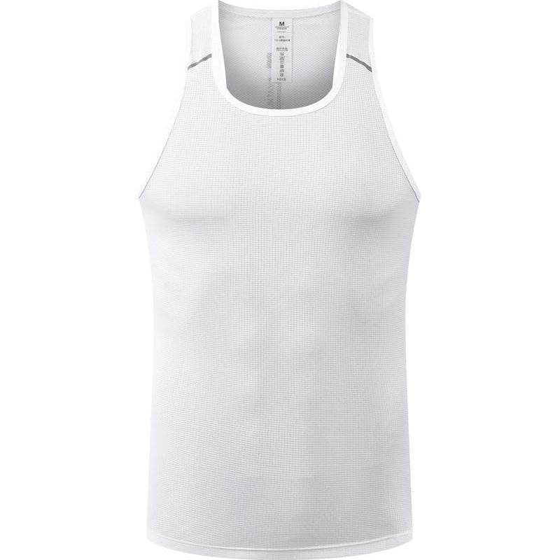 Sleeveless Quick Drying Marathon Sports Workout Gym Tank Top for Men
