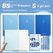 Gradient Colour Notebook – Aesthetic Pastel Student Notepad with Style Options