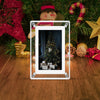 5-inch Transparent Acrylic Digital Photo Frame with Video Player & Stereo Speaker