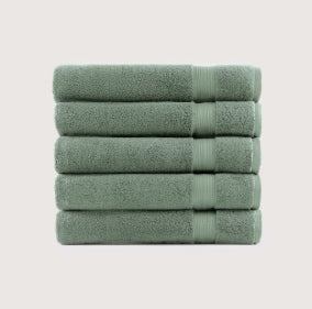 Pure Cotton Bath Towel Set – Burgundy & Turquoise | 500gsm Wholesale Towels