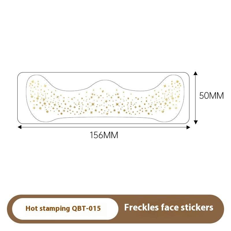Gilding Sticker Freckle Tattoo Sticker Gilding Glitter Stickers Waterproof