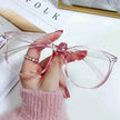 Large-frame Unisex Anti-blue Glasses For Men And Women With The Same Type Of Myopia Finished