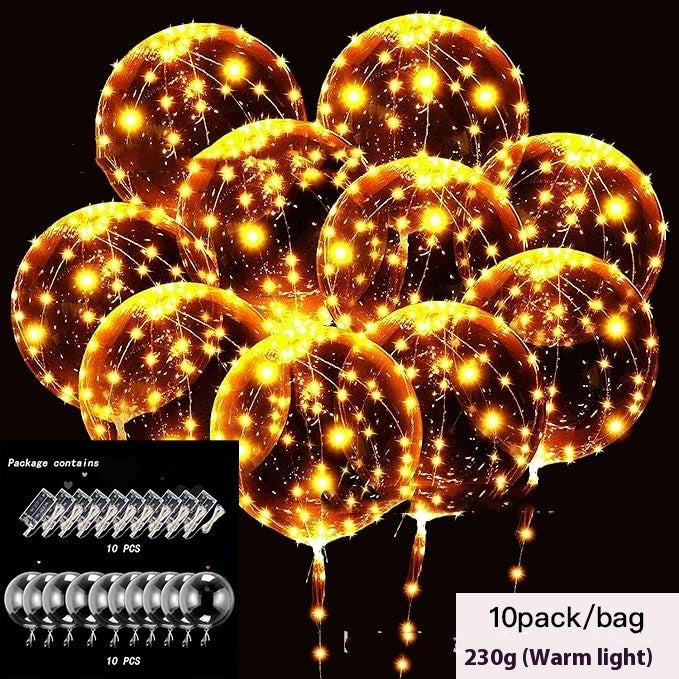 LED Glowing Balloon Party Decoration – 20