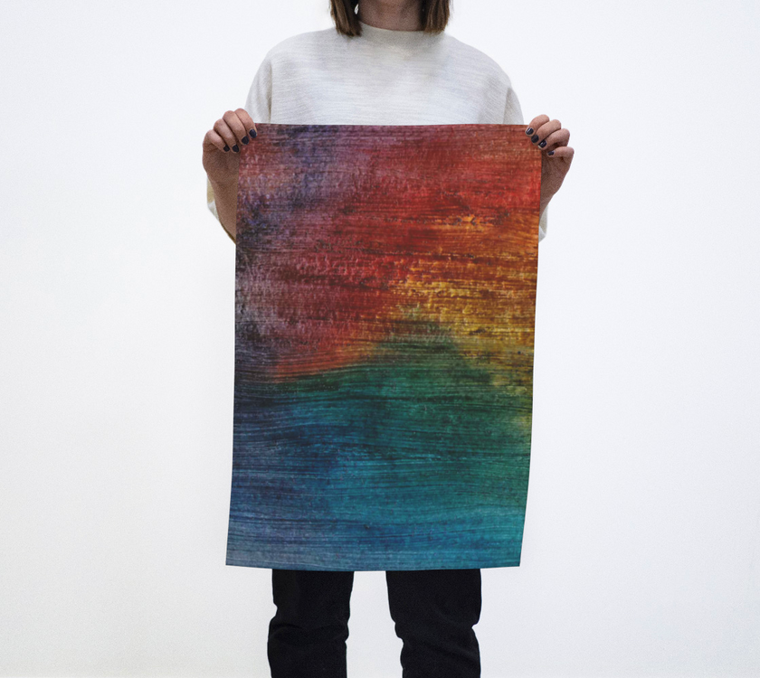 Tea Towel | Painted