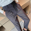 High-waisted Trousers Business Work Chinos trouser for men