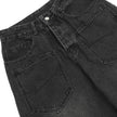 Pocket Design Loose Denim Straight-leg Trousers Men Jeans